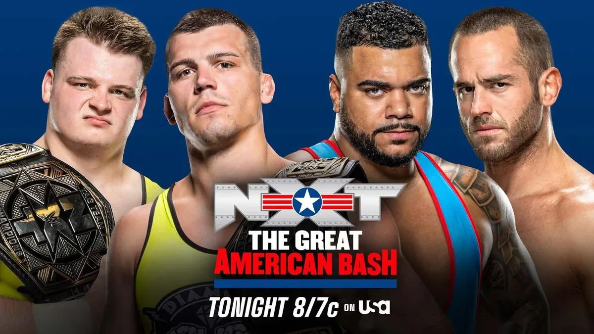 NXT 2.0 Great American Bash Men’s Tag Team Championships Match Result