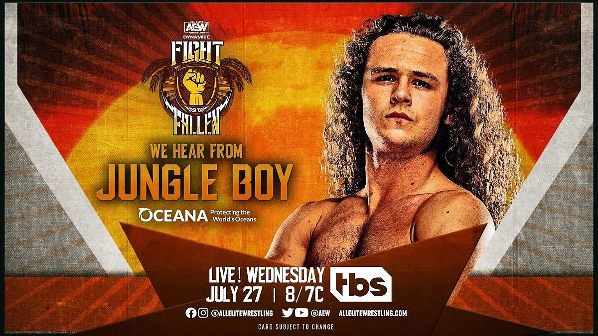 Jungle Boy Segment Set For AEW Dynamite Fight For The Fallen