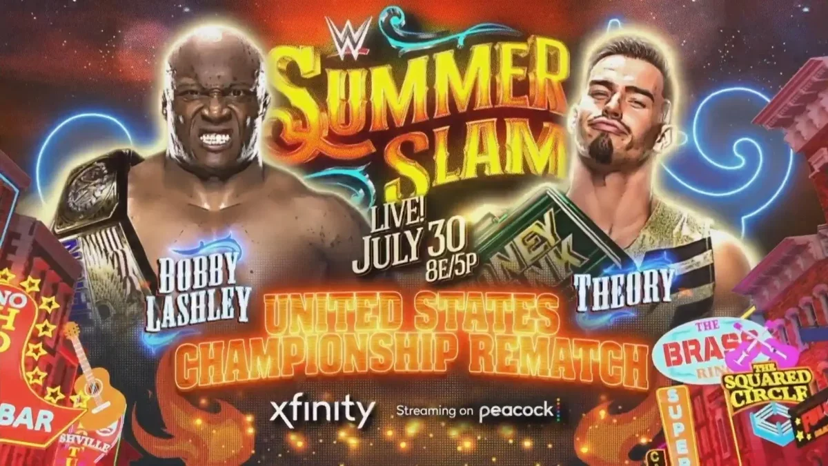 WWE SummerSlam Result: United States Championship Match Bobby Lashley Vs. Theory