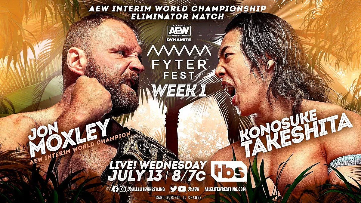 AEW World Title Eliminator Announced For Wednesday’s Fyter Fest Week One