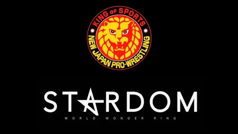 NJPW and STARDOM logos