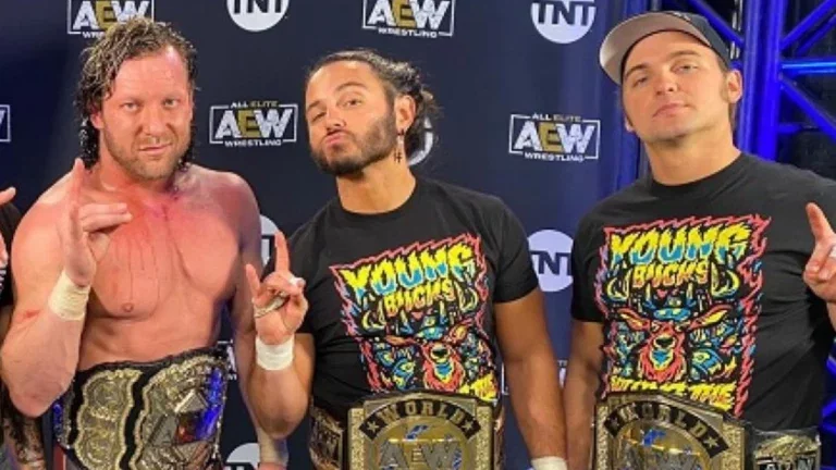 AEW stars Kenny Omega and Young Bucks