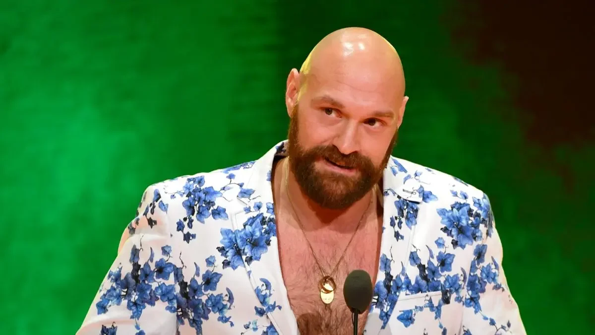 Here’s What Tyson Fury Did At WWE Clash At The Castle