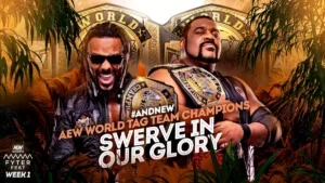 AEW Dynamite Ends With Swerve In Our Glory Winning AEW Tag Team Championship