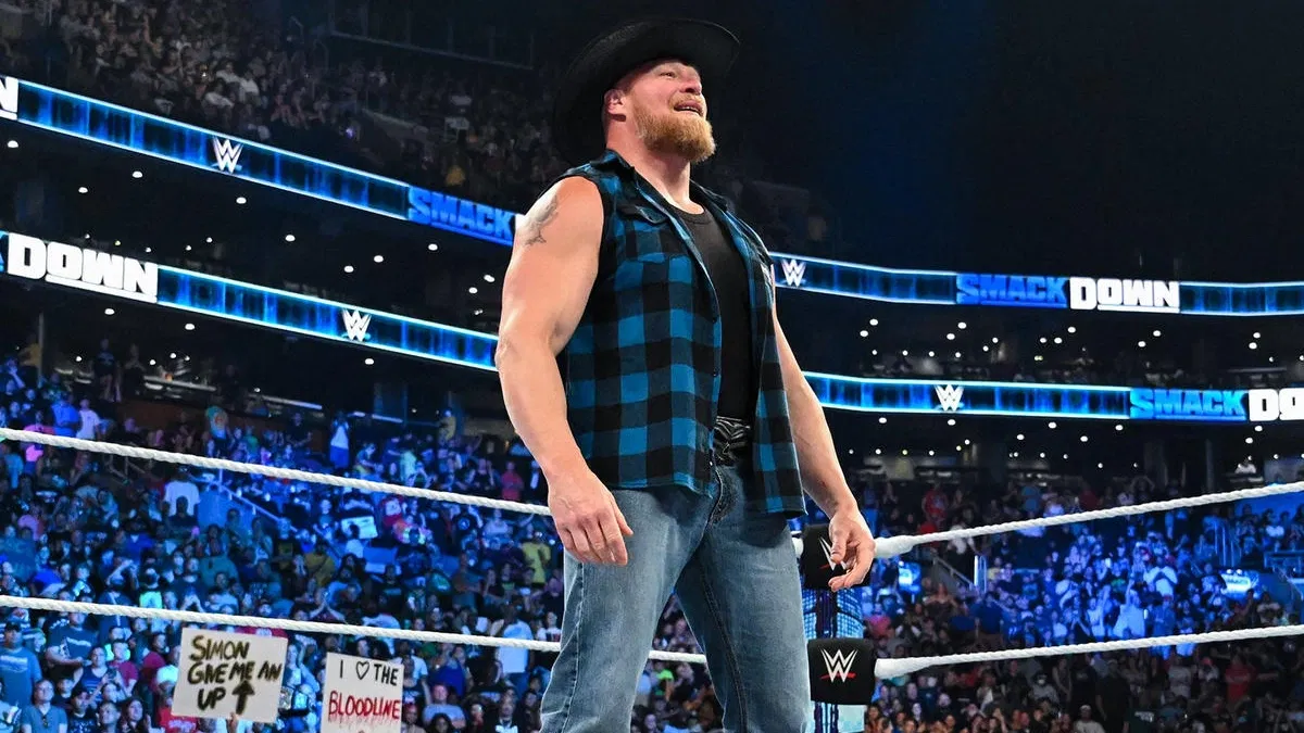 Brock Lesnar Appears On WWE SmackDown Ahead Of SummerSlam