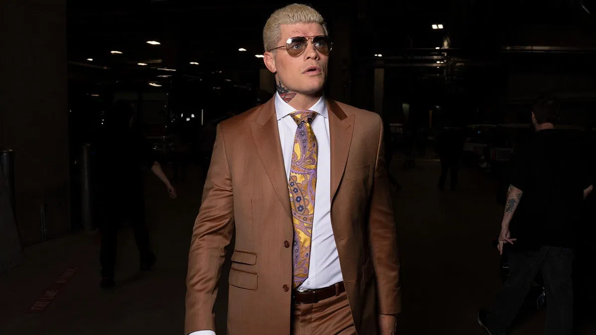 Cody Rhodes backstage