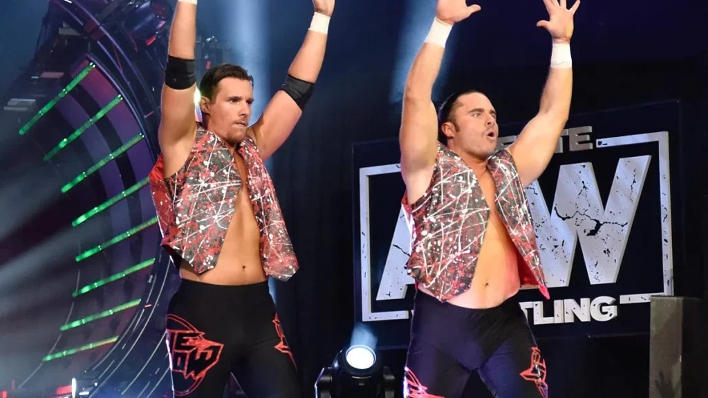 2point0's Matt Menard and Angelo Parker making their entrance