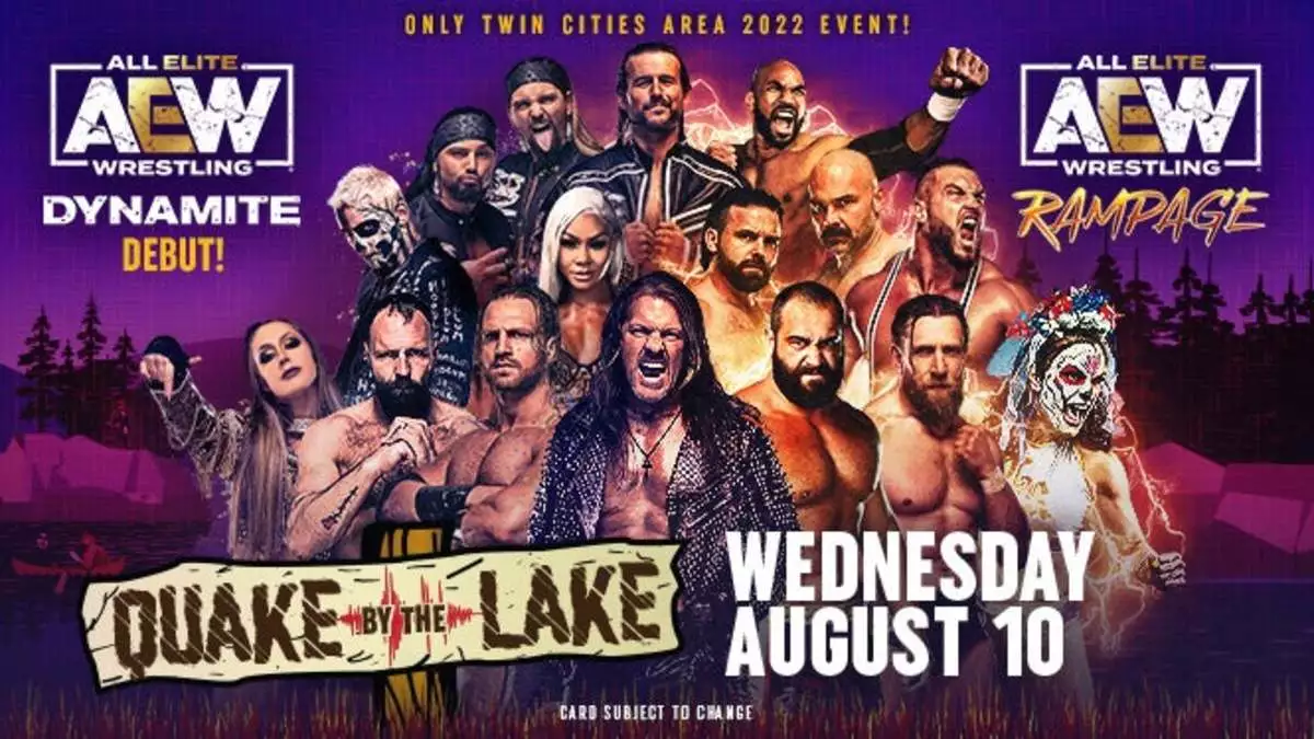 AEW Interim World Championship Match Set For Quake At The Lake