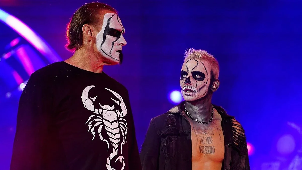 AEW Shares Footage Of Sting & Darby Allin’s Faceoff With House Of Black