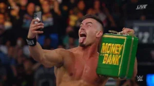 Theory Wins Men's Money In The Bank Ladder Match