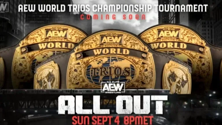 AEW All Out Trios Tournament Graphic