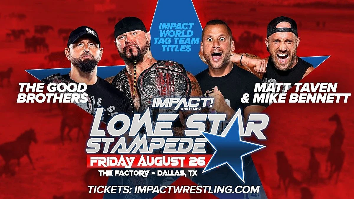 IMPACT World Tag Team Title Match And More Announced For IMPACT Lone Star Stampede