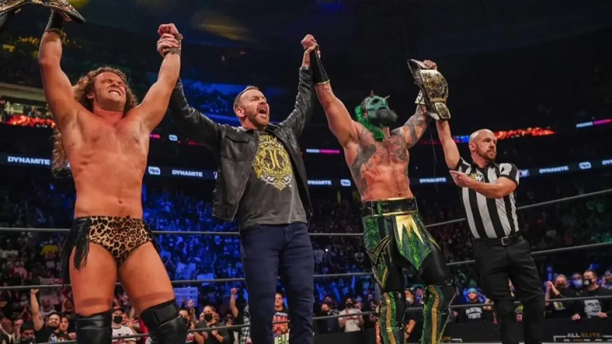 Jungle Boy Wasn’t A Fan Of Jurassic Express’ AEW Tag Team Title Win