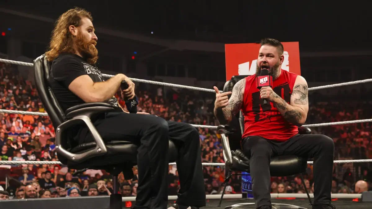 Kevin Owens & Sami Zayn Meet Face To Face On WWE Raw