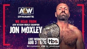 Jon Moxley Segment Added To August 3 AEW Dynamite