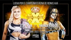 Thunder Rosa Bout Added To AAA TripleMania XXX In October