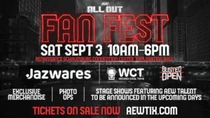 AEW Announces All Out Fan Fest & Meet And Greets
