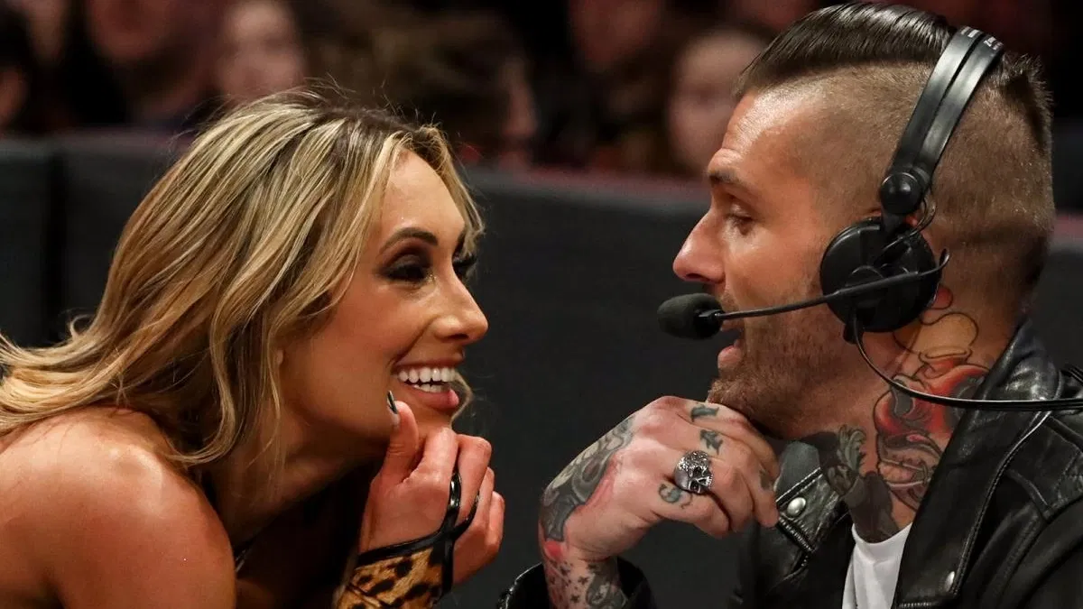 Carmella and Corey Graves