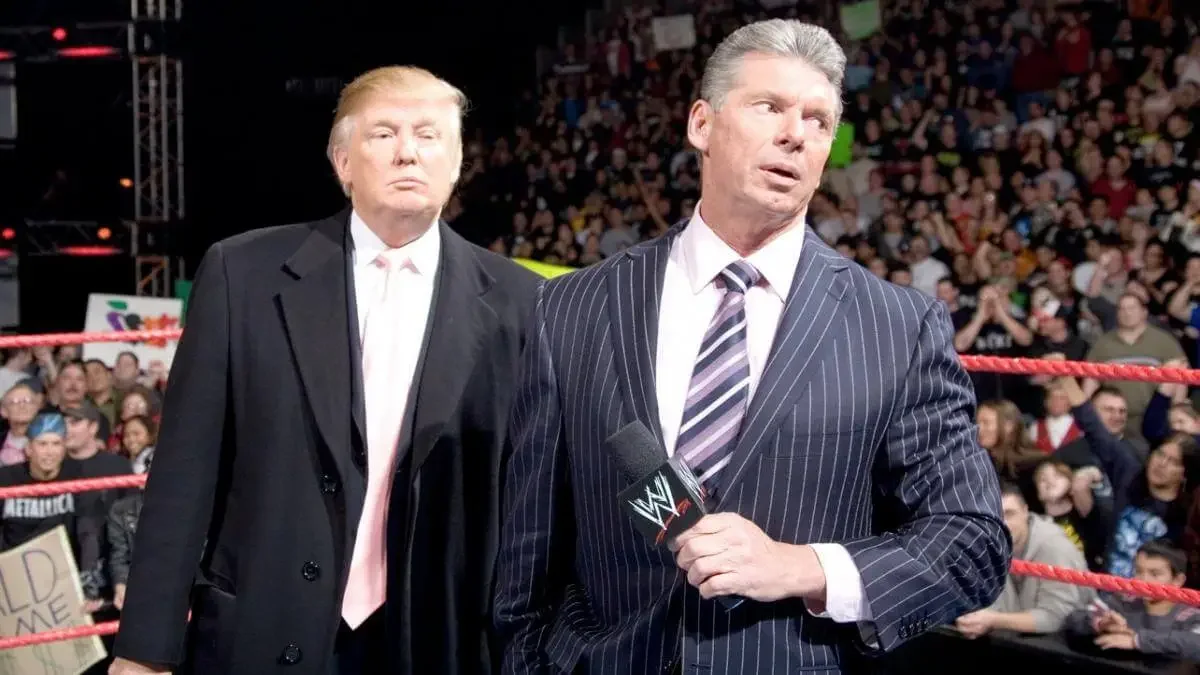 Vince McMahon and Donald Trump