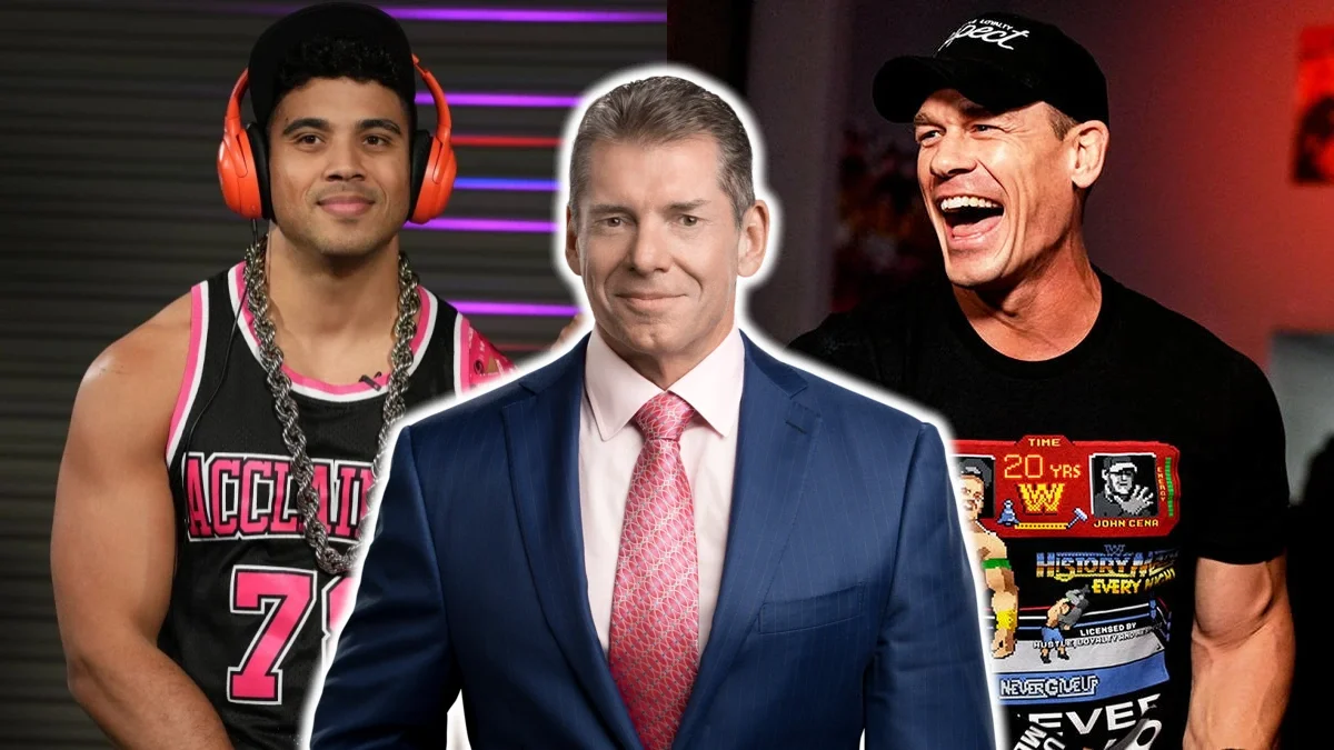 John Cena Reacts To Max Caster Mentioning Vince McMahon’s Retirement During AEW Dynamite Rap