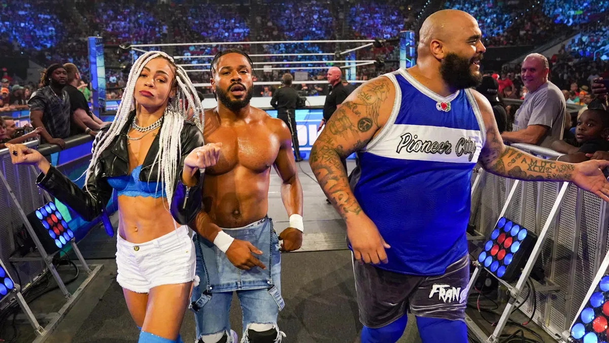 Hit Row’s Ashante ‘Thee’ Adonis With B-Fab Works SmackDown Dark Match After Top Dolla Released