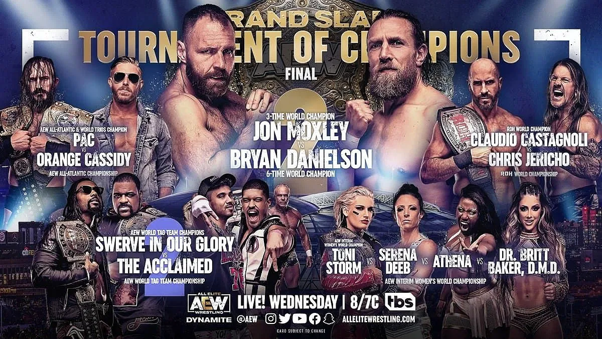 Grand Slam The Highest Grossing AEW Dynamite Event In Company