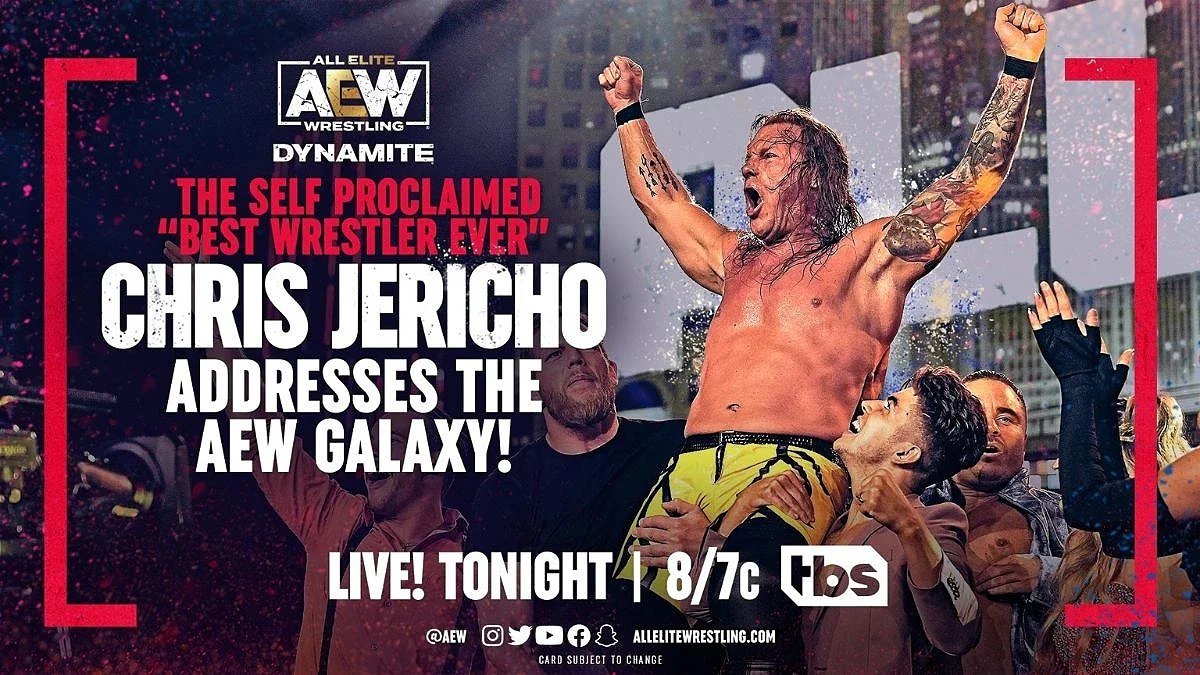 Chris Jericho Segment Added To September 7 AEW Dynamite