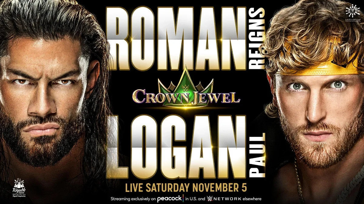 Roman Reigns vs Logan Paul headlines WWE Crown Jewel 2022