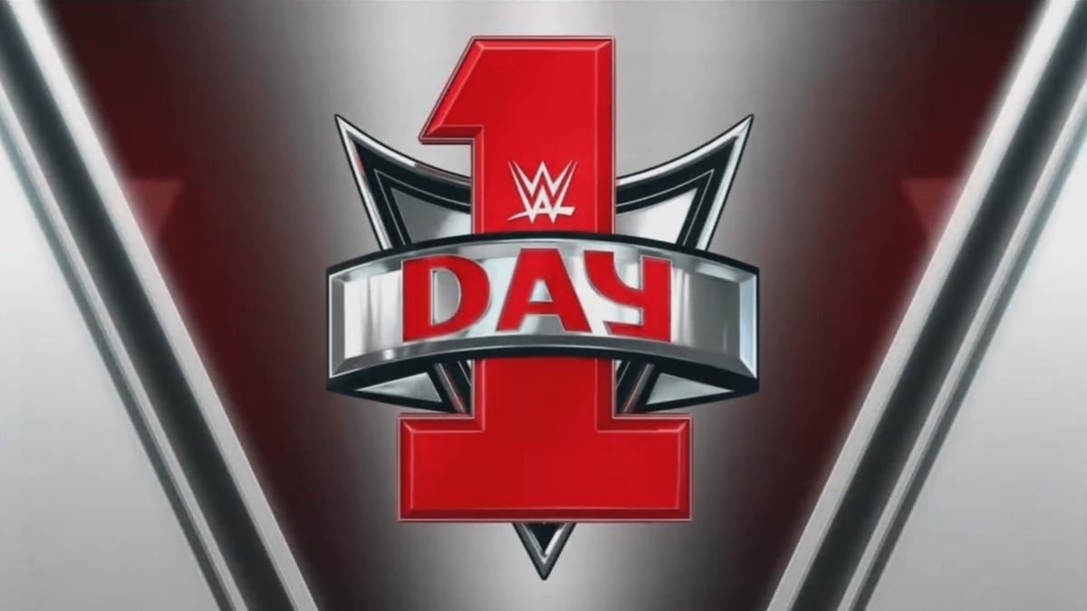 The logo for the WWE Day 1 Premium Live Event