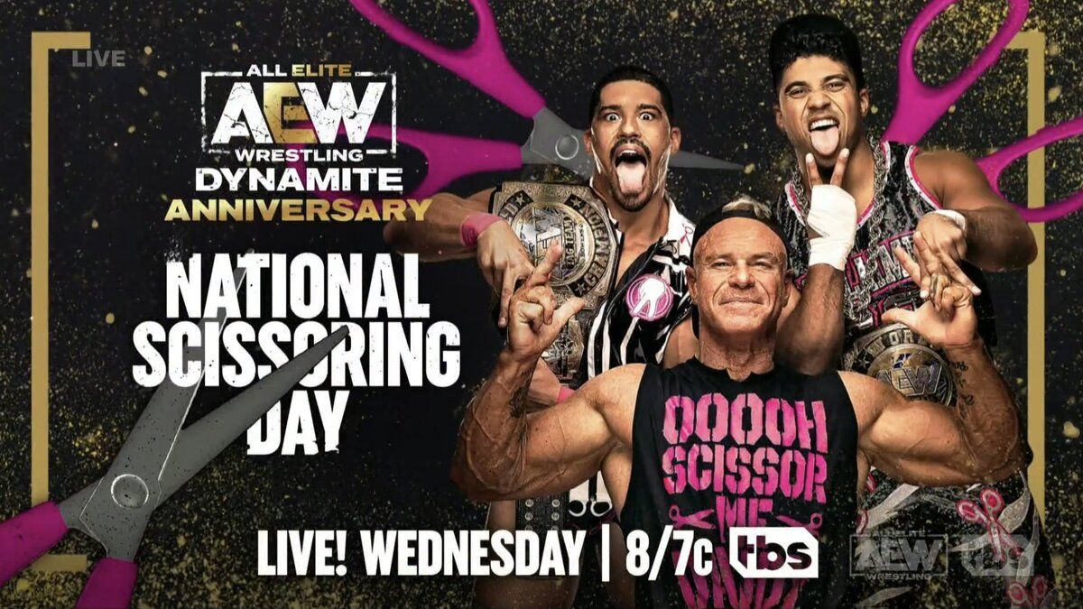 ‘National Scissoring Day’ Celebration Set For October 5 AEW Dynamite