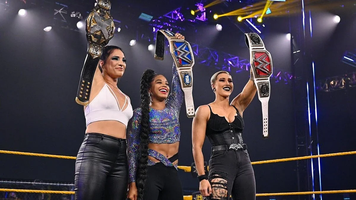 Bianca Belair Wants To Form Super Group With Rhea Ripley & Raquel Rodriguez