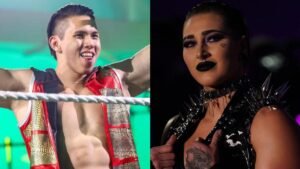 Watch NXT's Dante Chen Imitate Rhea Ripley's WWE Entrance (VIDEO)