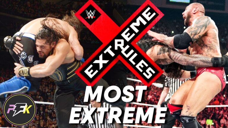 10 Greatest Extreme Rules Pay Per View Matches Ever | partsFUNknown