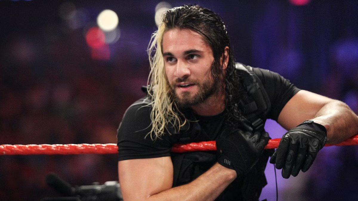 Seth Rollins as a part of the Shield waiting for a tag