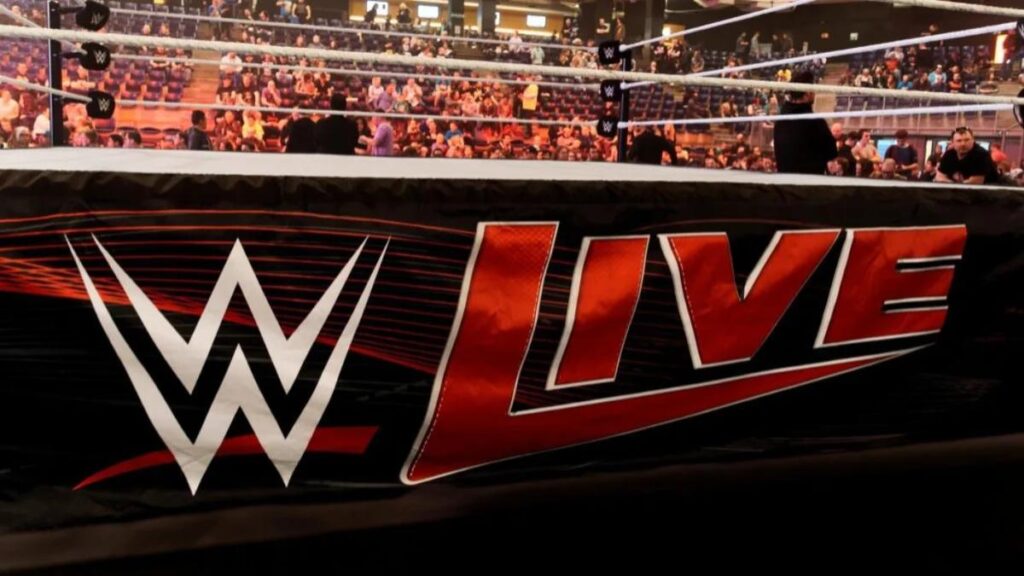WWE Live ring apron
