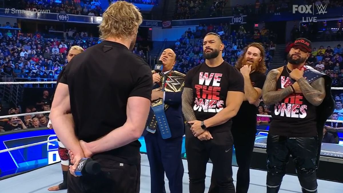Logan Paul Faces Off With The Bloodline On SmackDown