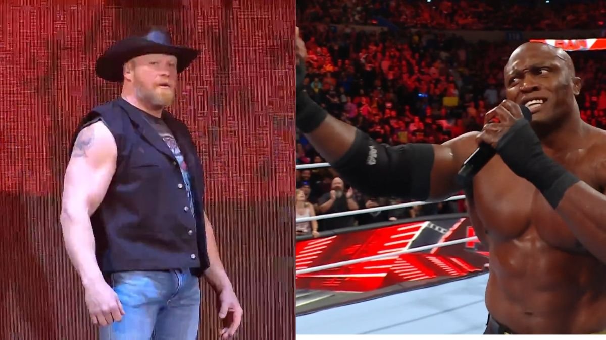 WWE Raw Kicks Off With Chaos Between Bobby Lashley and Brock Lesnar