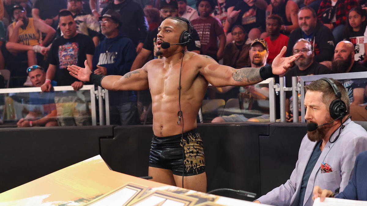 Carmelo Hayes will be one of five men competing for the NXT North American Championship in a ladder match at Halloween Havoc