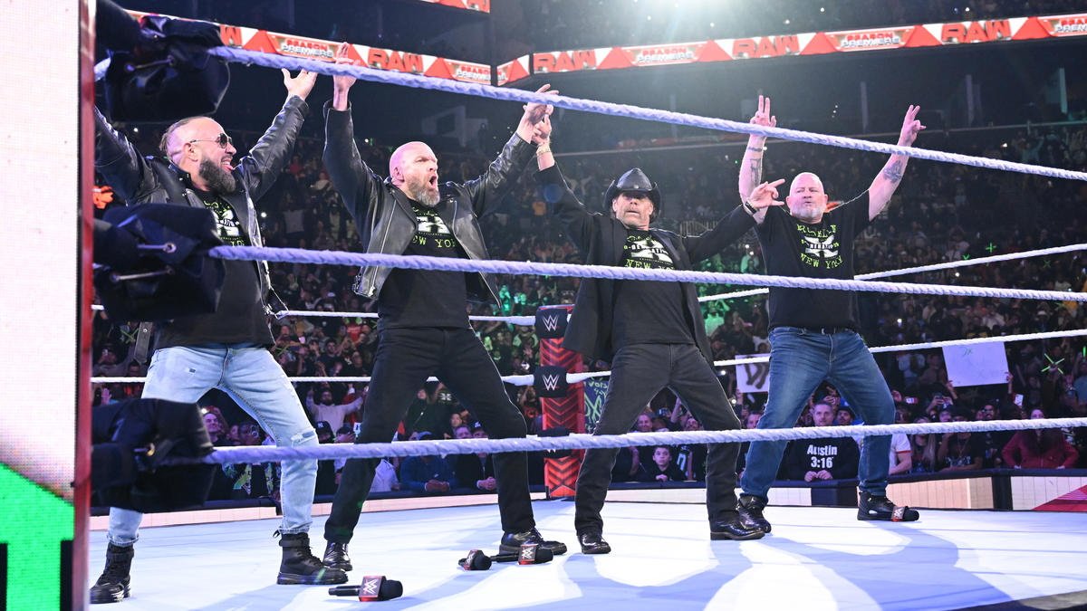DX reunite in the ring on Raw