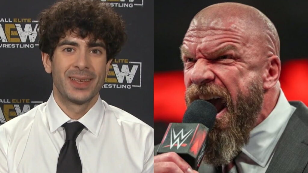 AEW CEO Tony Khan and WWE CCO Triple H