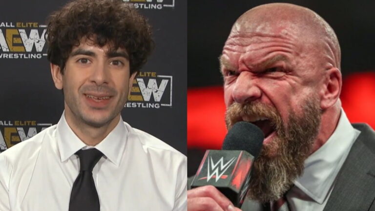 AEW CEO Tony Khan and WWE CCO Triple H