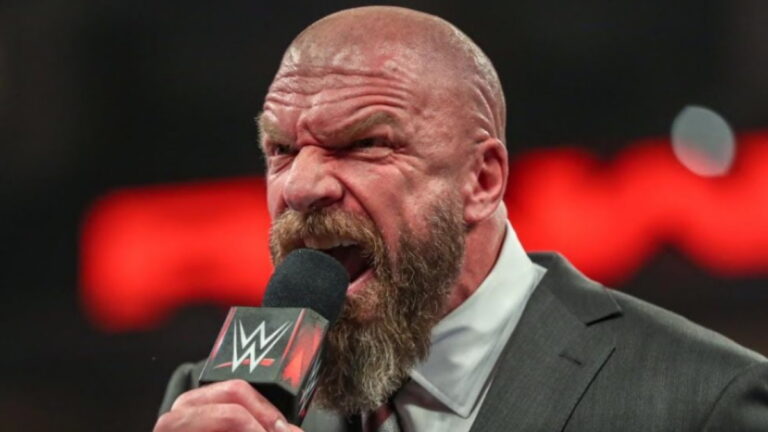 Triple H WWE Brock Lesnar heat