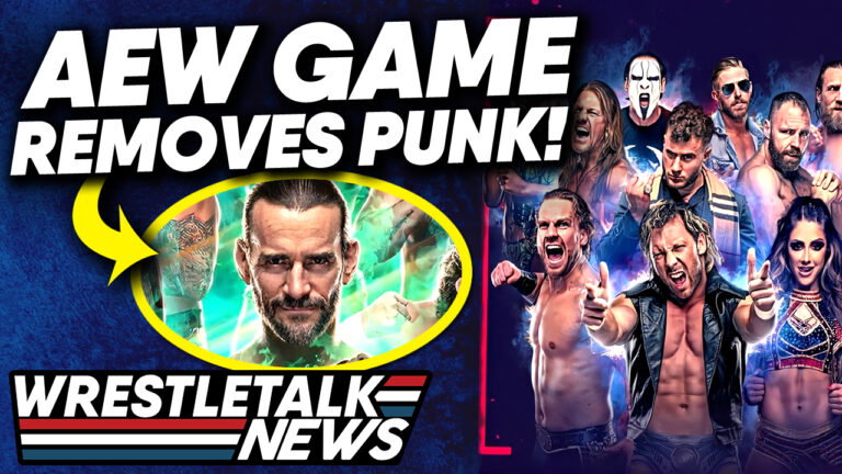 CM Punk REMOVED From AEW Game! MJF Tony Khan Friction | WrestleTalk