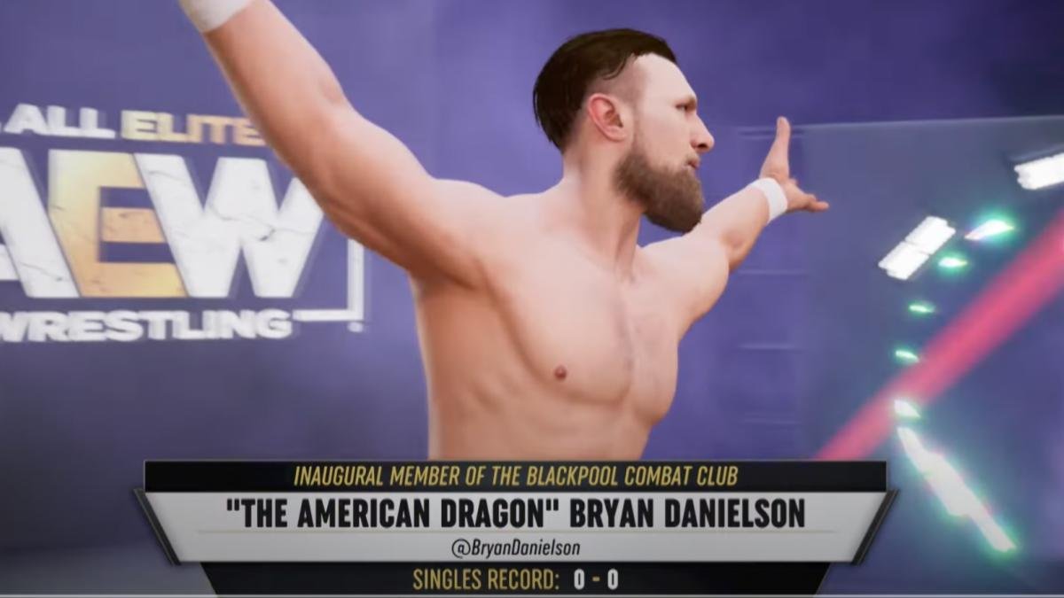 VIDEO: New AEW Fight Forever Gameplay Clip: Hangman Page Vs Bryan Danielson