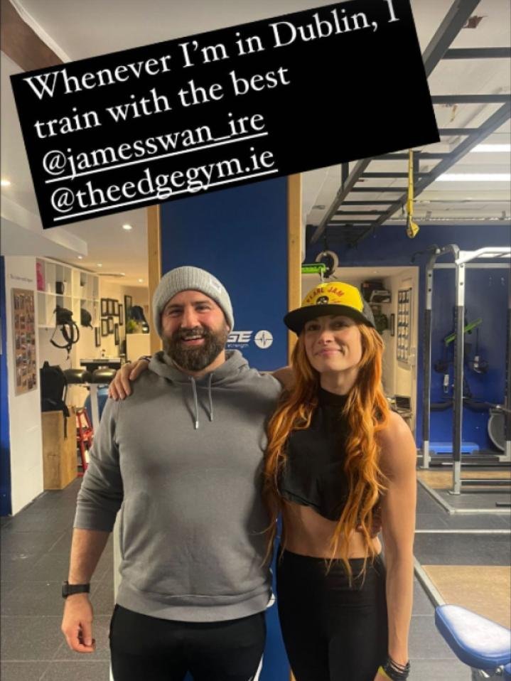 Becky Lynch Training Ahead Of Rumored Return