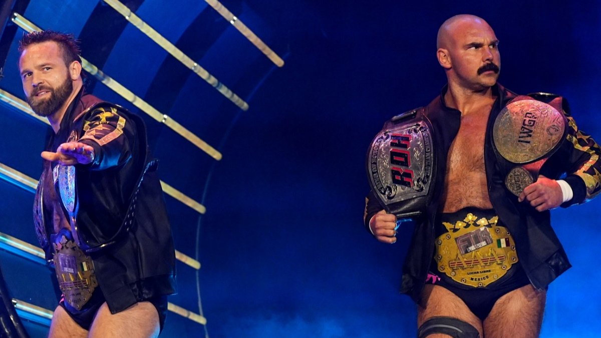 FTR Retain ROH World Tag Team Titles To Open AEW Rampage