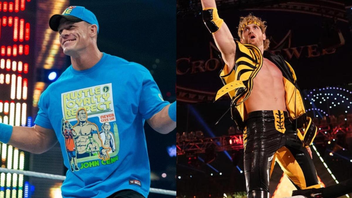 John Cena Reacts To Logan Paul WWE Crown Jewel Match