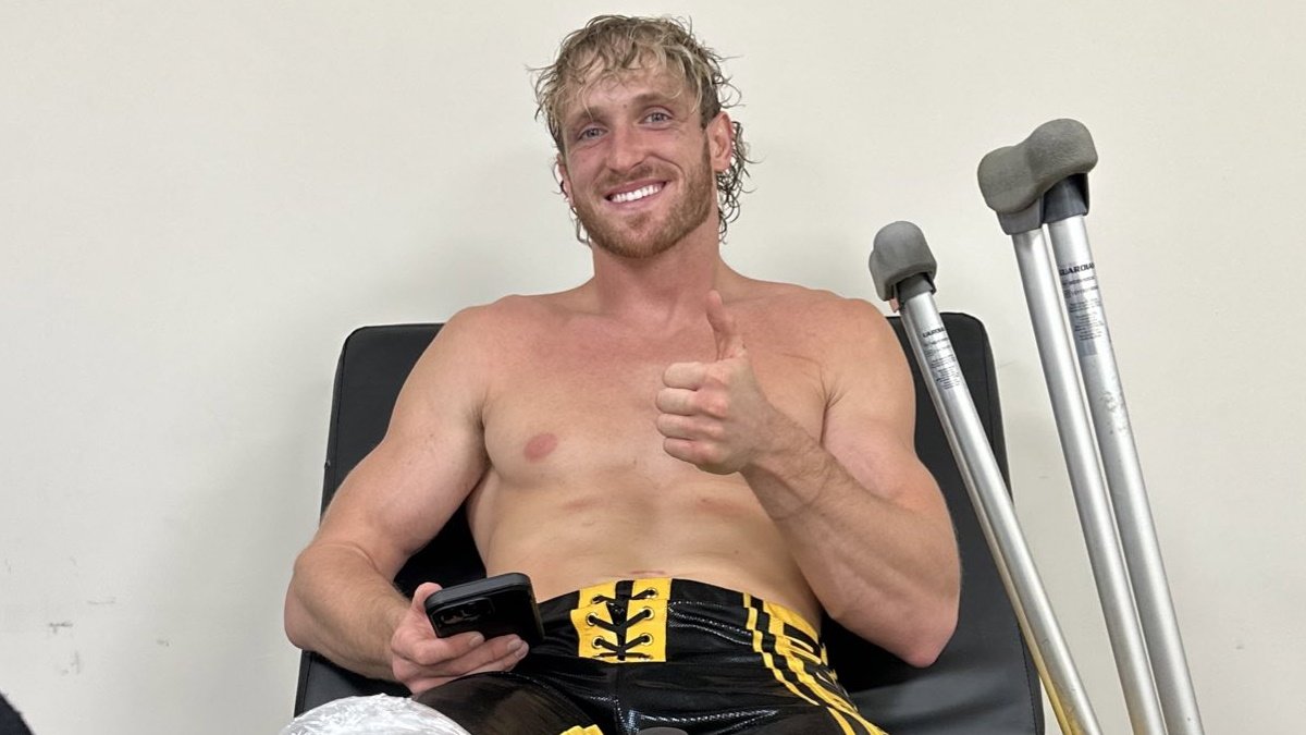 Logan Paul Reveals How Long He Will Be Out With Torn MCL
