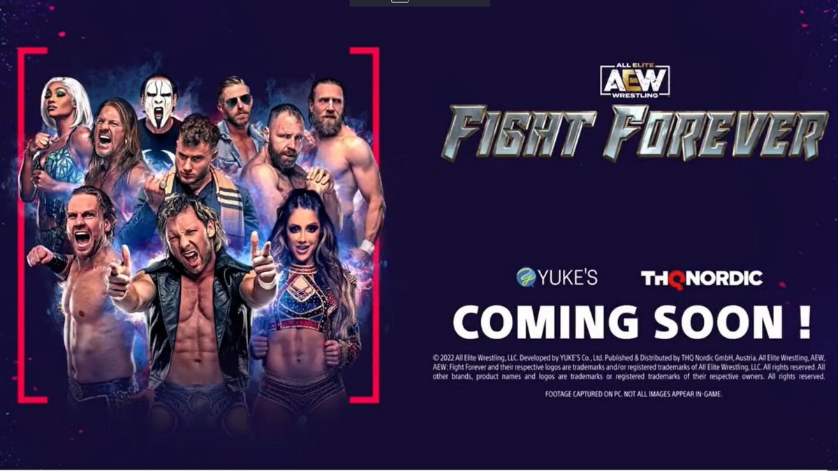 AEW Star Revealed As Pre-Order Bonus For Fight Forever Video Game