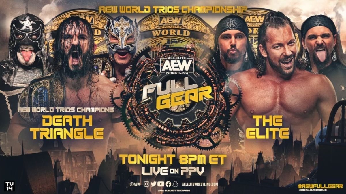 Find Out If The Elite Won Back The AEW Trios Championships At Full Gear